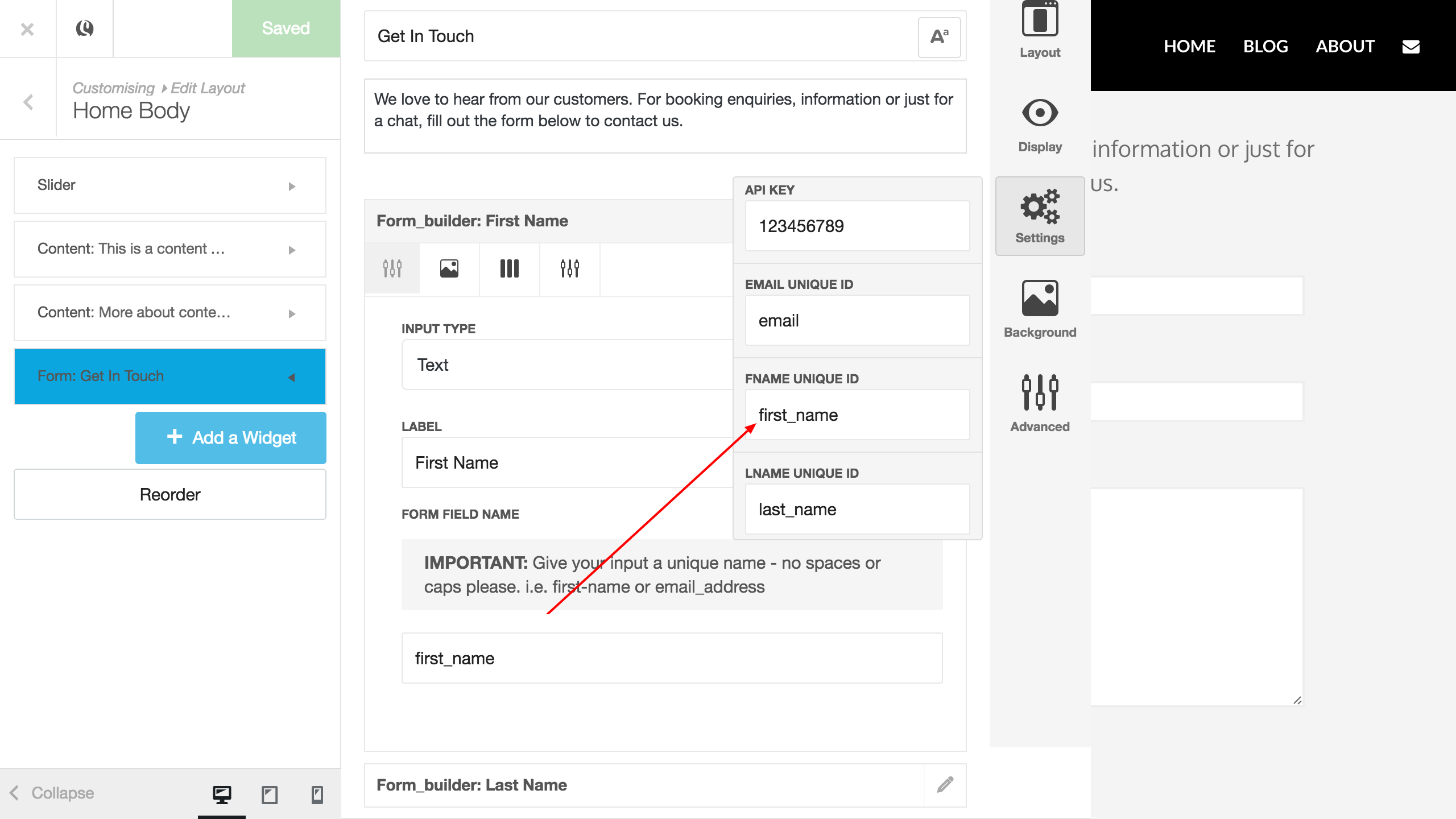 skizzar_website_builder_integrate_your_form_with_mailchimp